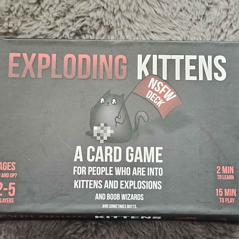 Exploding Kittens NSFW Deck Card Game
